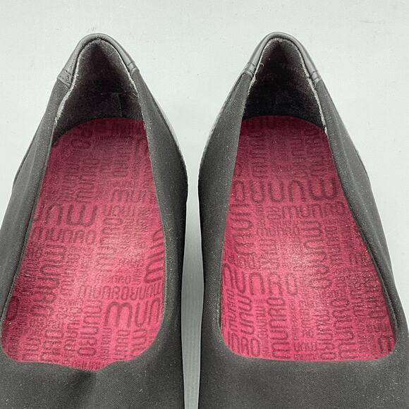 Munro Women’s Traveler Slip-on Walking Sneaker Black Size 9M - Picture 6 of 10